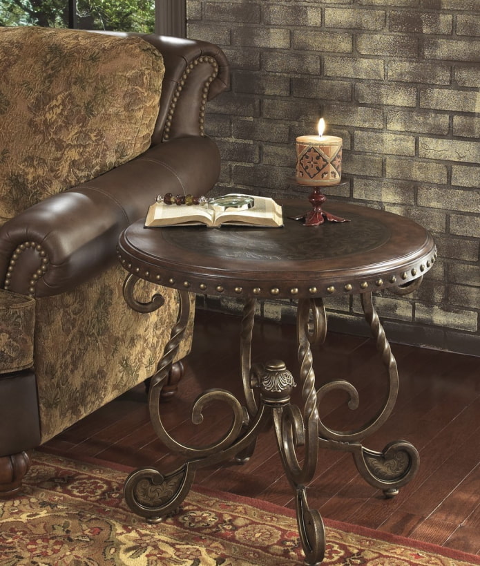 forged coffee table in the interior forged coffee table in the interior