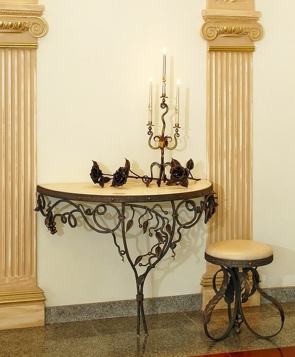 forged construction in classic style forged construction in classic style