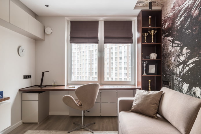 window sill turning into a desktop interior window sill turning into a desktop interior