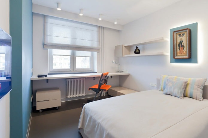 window sill turning into a table in the bedroom window sill turning into a table in the bedroom