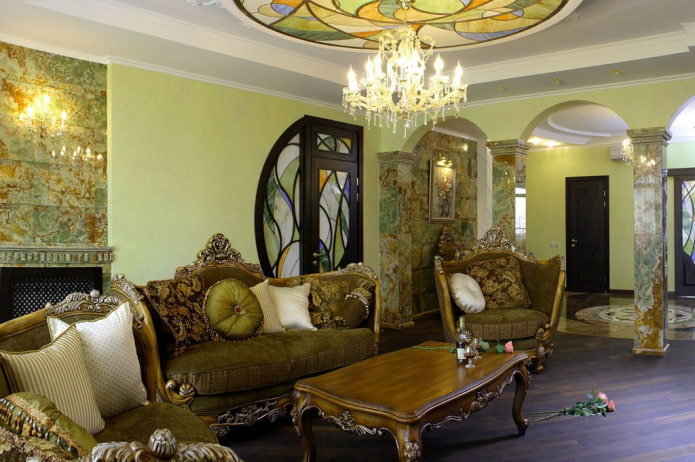 Art Nouveau coffee table