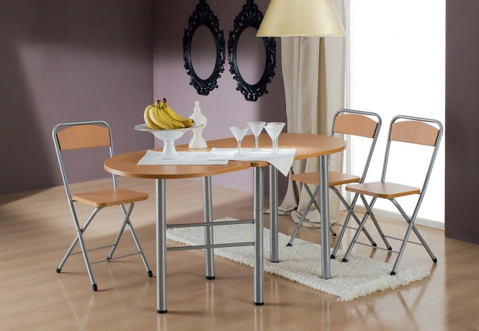 oval-shaped design in the interior oval-shaped design in the interior