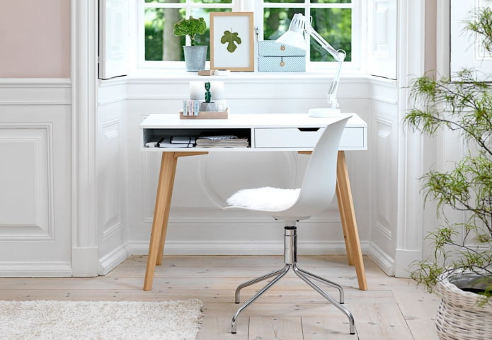 scandinavian writing desk