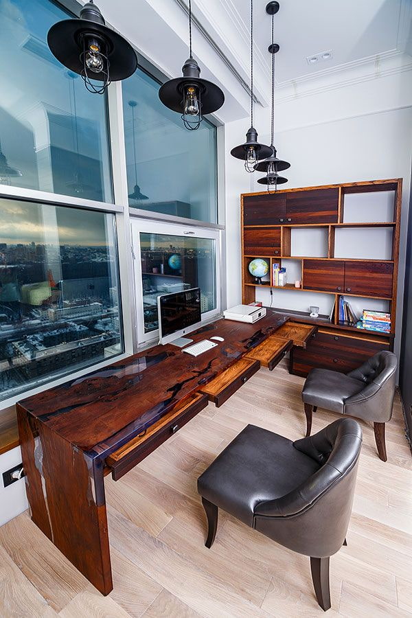 epoxy resin computer desk