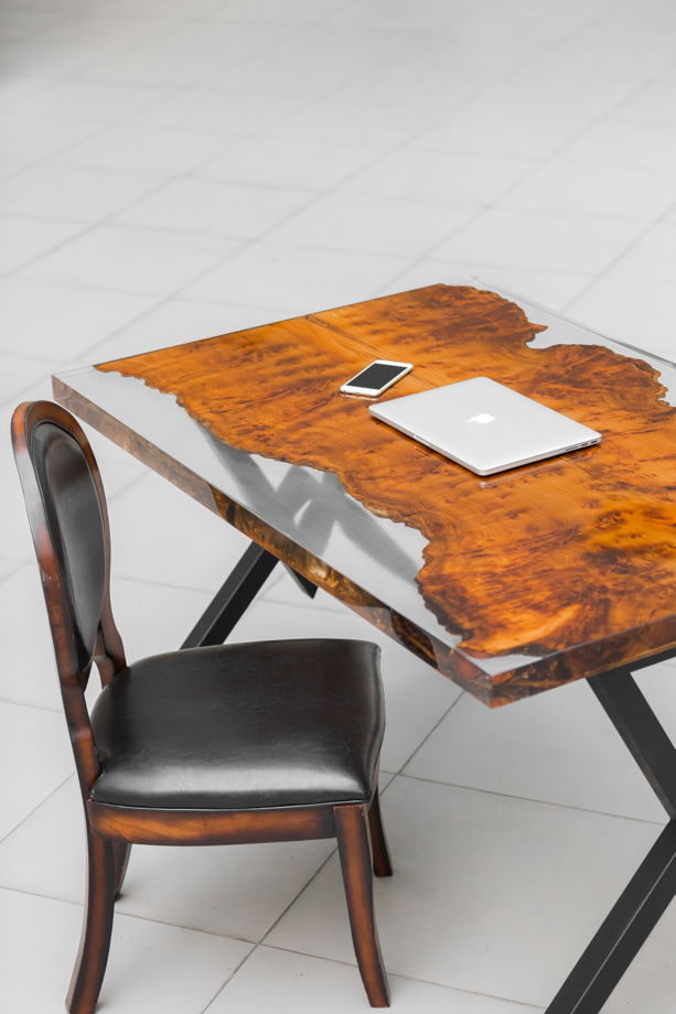 epoxy resin computer desk