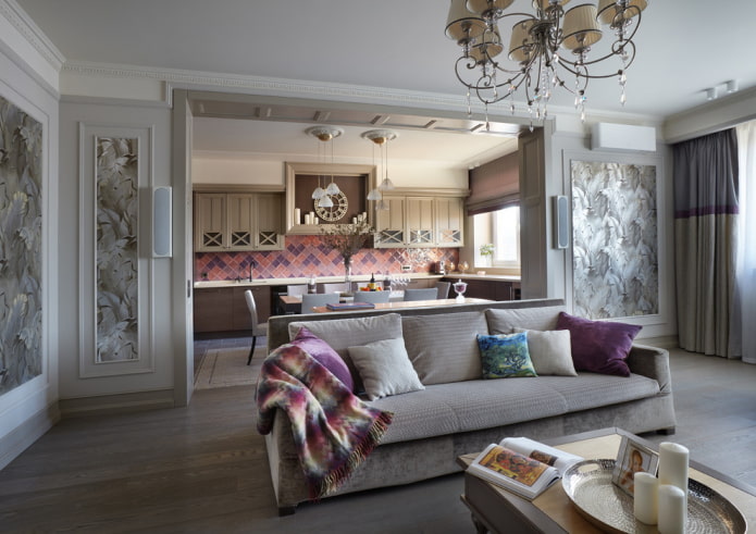 wide doorway in the interior