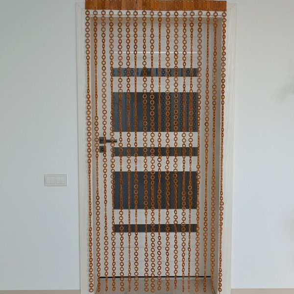 straw rings on the door in the interior straw rings on the door in the interior