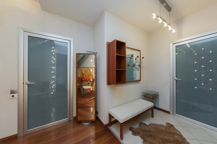 metal platbands in the interior