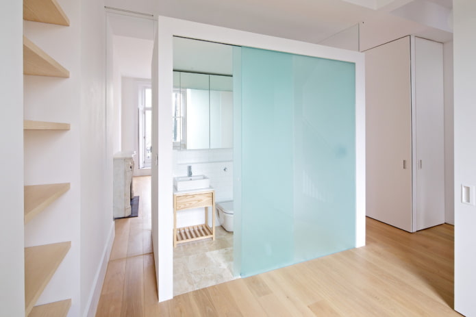 sliding canvases in a niche sliding canvases in a niche