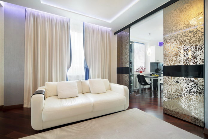 sliding canvases in the living room sliding canvases in the living room