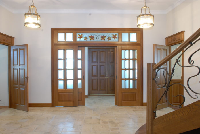 sliding canvases with transom in the interior sliding canvases with transom in the interior