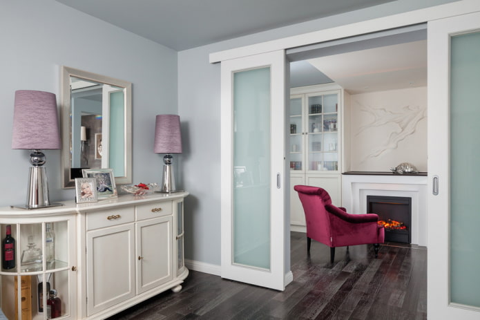 sliding combined doors in the interior sliding combined doors in the interior