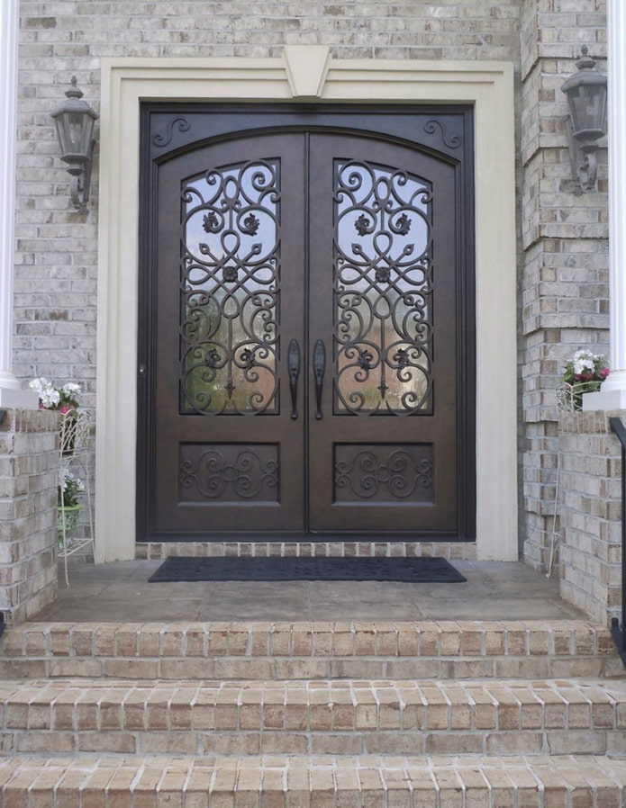 forged entrance doors in the exterior forged entrance doors in the exterior