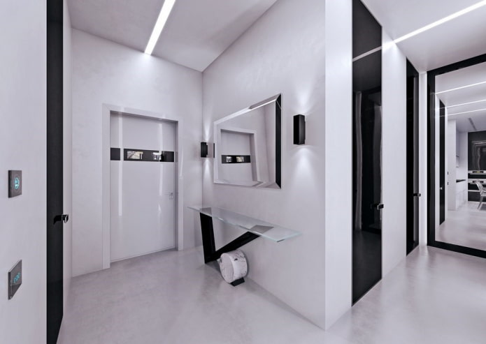 high-tech entrance door model high-tech entrance door model