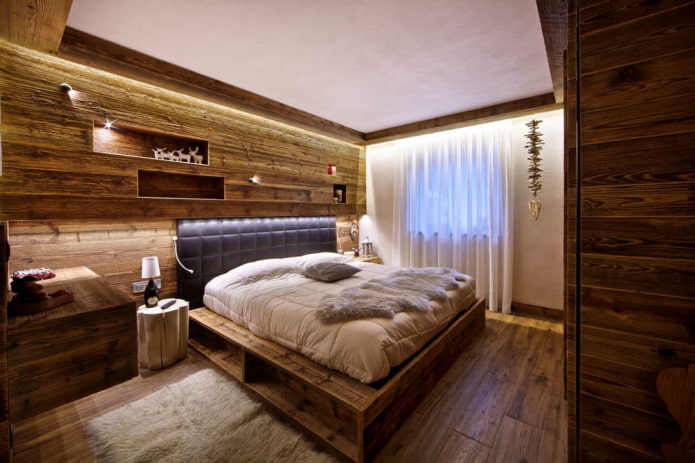 chalet style wooden bed chalet style wooden bed