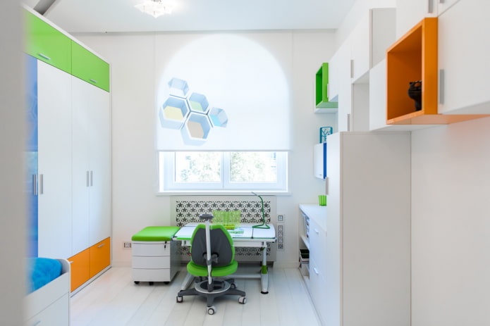 white-green school desk - transformer white-green school desk - transformer