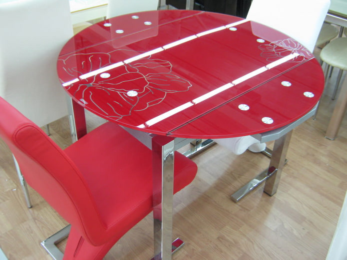 red table top by the table red table top by the table