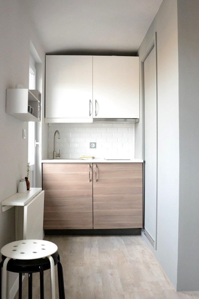 Folded table Folded table