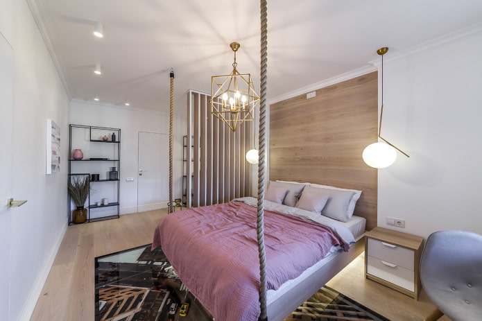 suspension structure with combined fixing