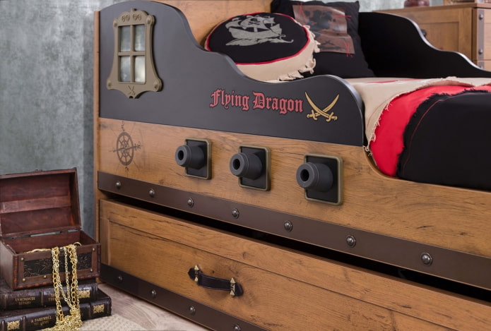 ship-shaped bed ship-shaped bed