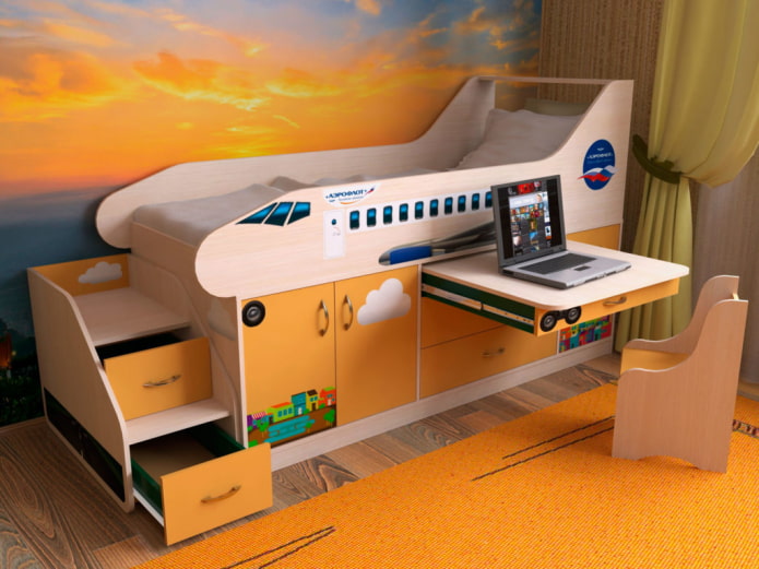 Airplane bed Airplane bed