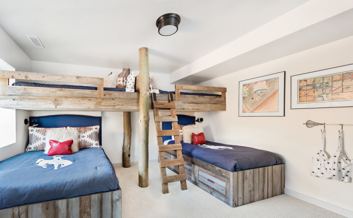 wood in the interior wood in the interior