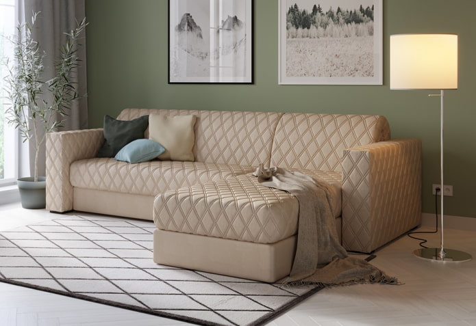 folding sofa in the interior of the living room folding sofa in the interior of the living room