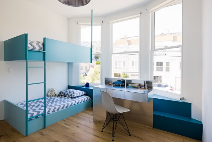 bunk model in the nursery for boys