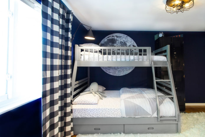 bunk model in teens room