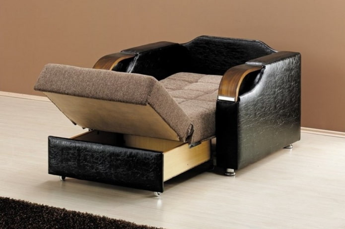 folding chair in the interior