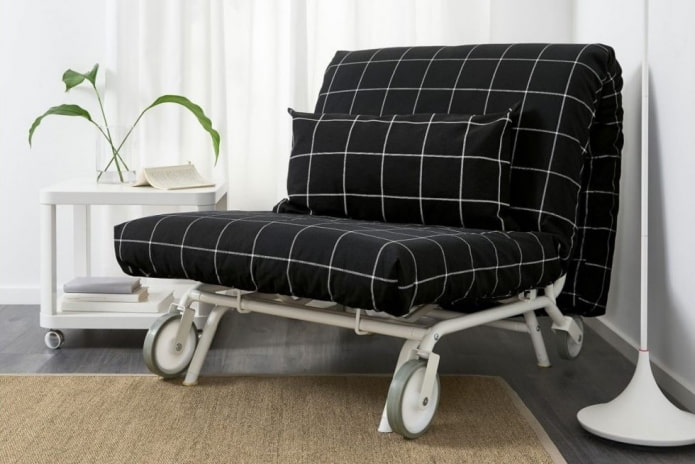 folding chair in the interior