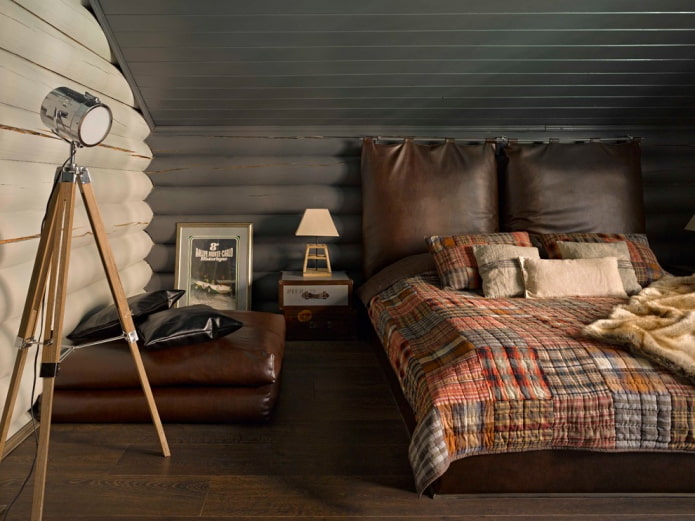 Leather headboard Leather headboard