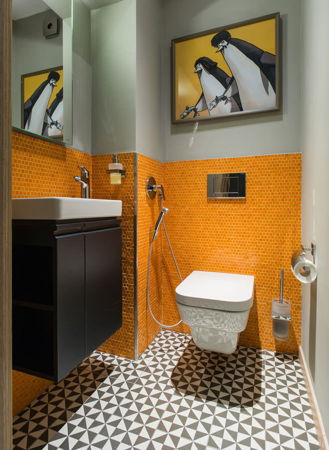 black and white tiles