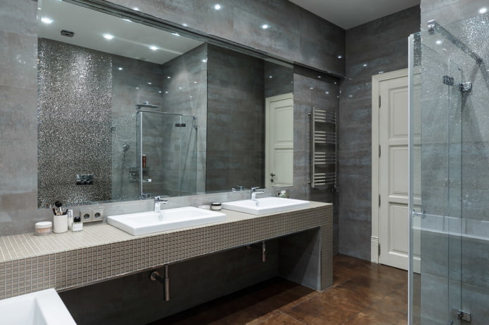 mosaic countertop in bathroom mosaic countertop in bathroom