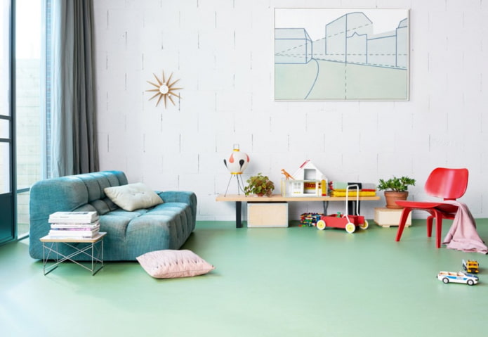 monochrome linoleum in the interior monochrome linoleum in the interior