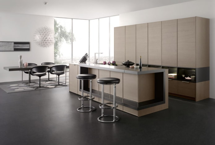 dark linoleum in the interior dark linoleum in the interior