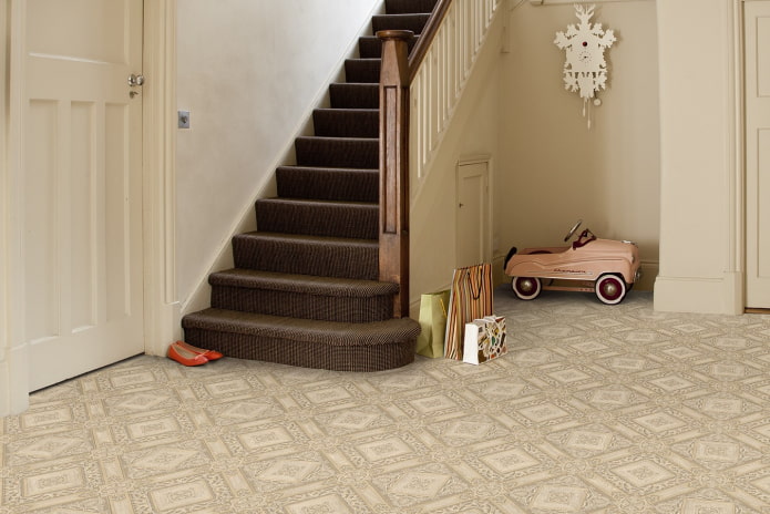 linoleum in the hallway linoleum in the hallway