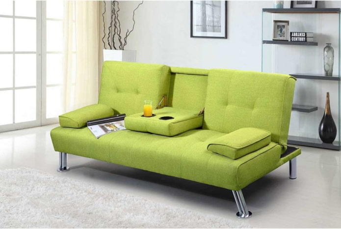 sofa-book green in the interior sofa-book green in the interior