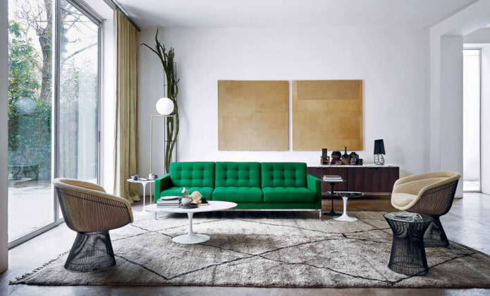 green sofa combined with armchairs green sofa combined with armchairs