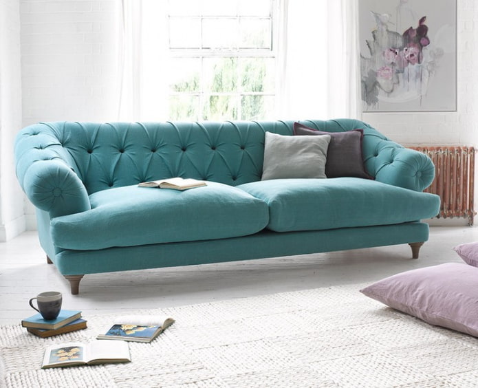 turquoise sofa on legs in the interior turquoise sofa on legs in the interior