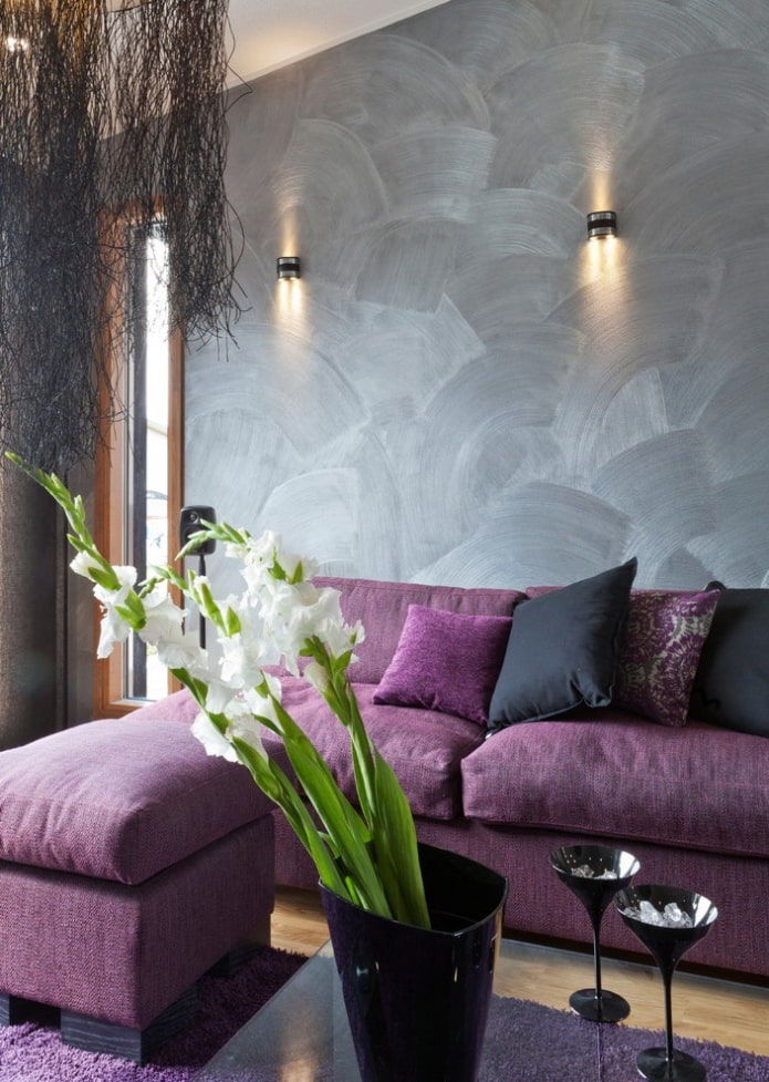 volumetric gray wallpaper