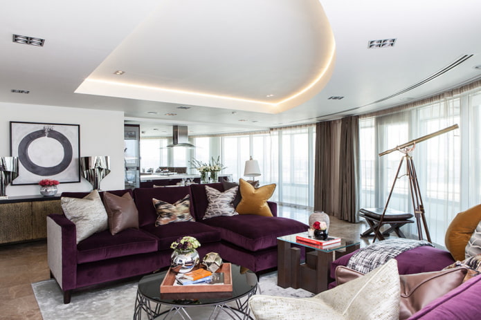 sofa in the living room