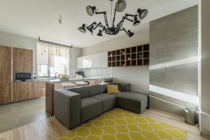 modular sofa model with an ottoman in the interior modular sofa model with an ottoman in the interior