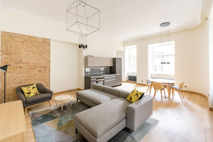 small sofa model with an ottoman in the interior small sofa model with an ottoman in the interior