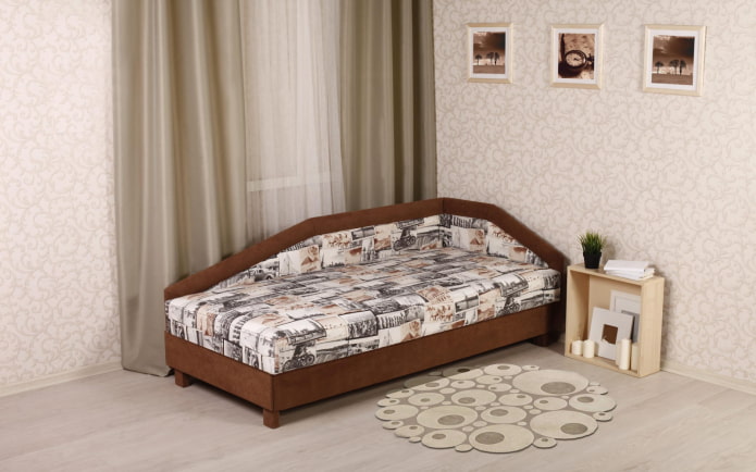 corner couch in the interior