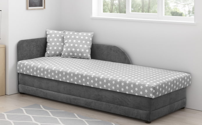 corner couch in the interior