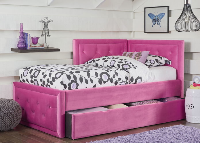 corner couch in the interior