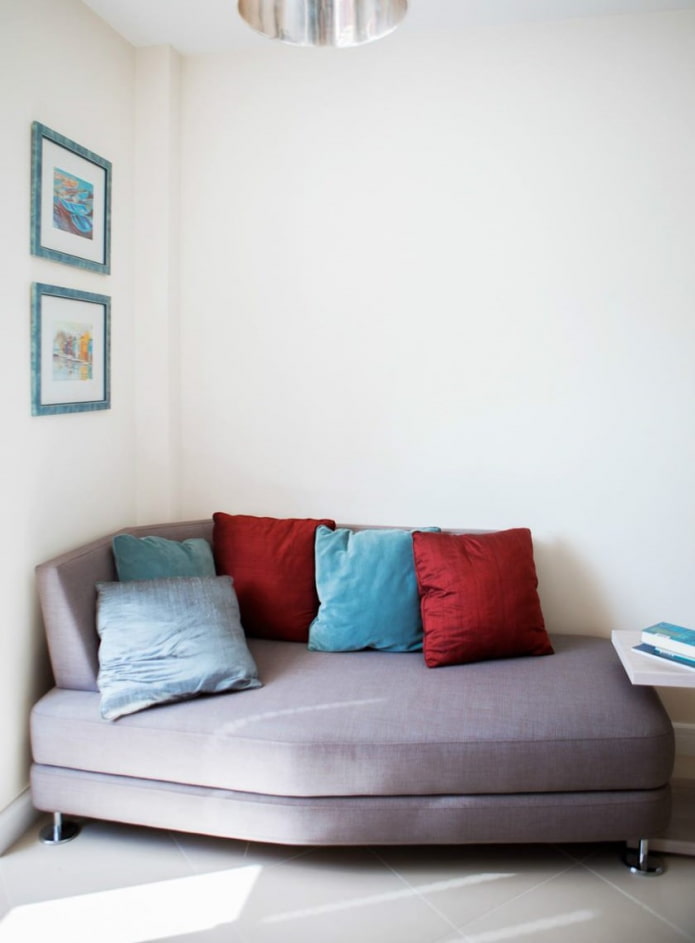 couch in the interior of the kitchen