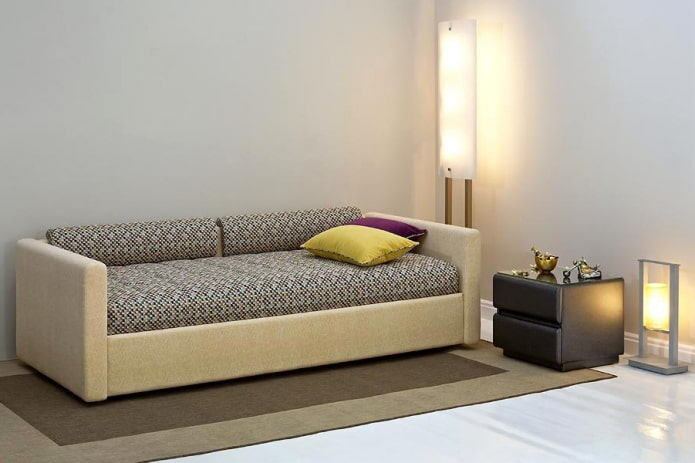 single sofa in the interior