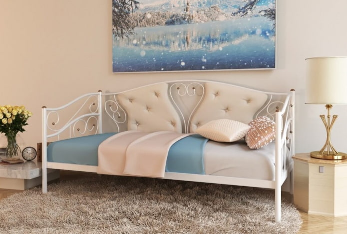 single sofa in the interior